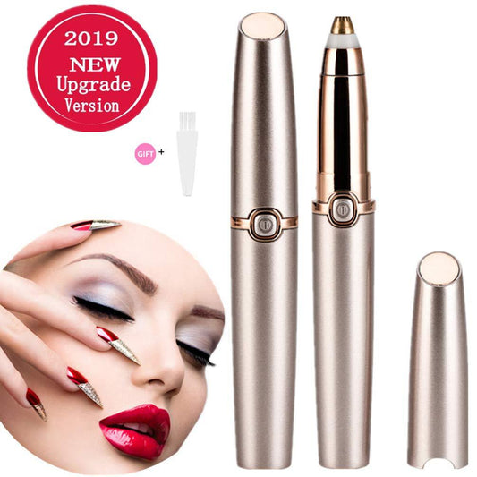 New Electric Eyebrow Trimmer Lipstick