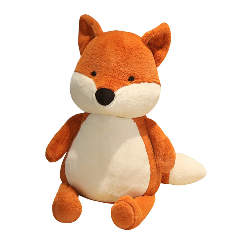 2020 New Products Creative Cartoon Fox Doll Cross-border Plush Toy Vibrato The Same Forest Animal Doll