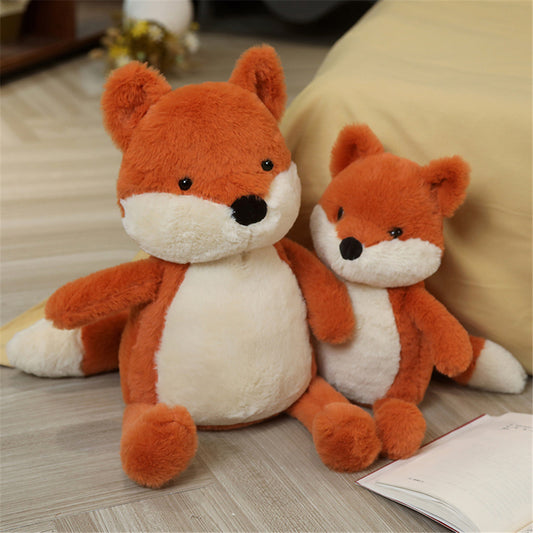 2020 New Products Creative Cartoon Fox Doll Cross-border Plush Toy Vibrato The Same Forest Animal Doll