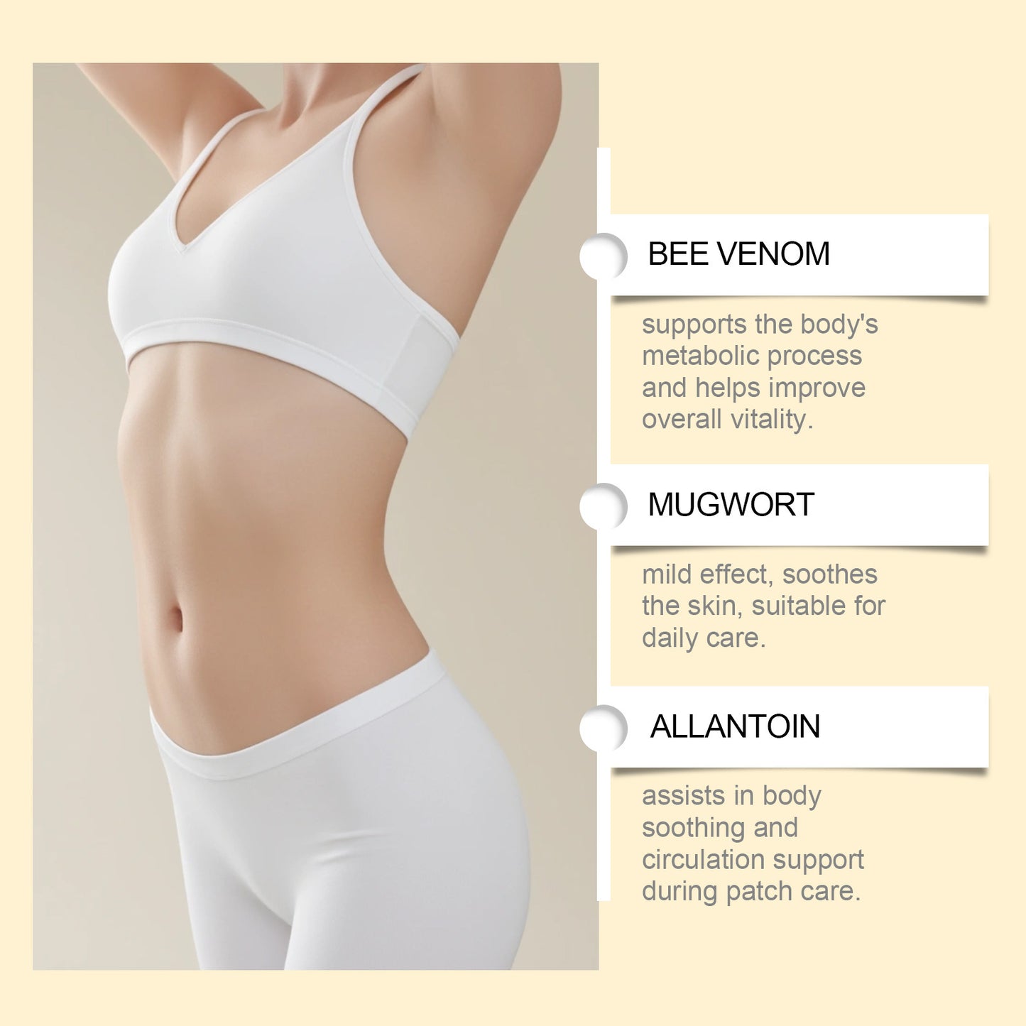 Herbal Body Shaping Navel Stickers