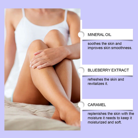 Blueberry Caramel Body Scrub Cream Mild