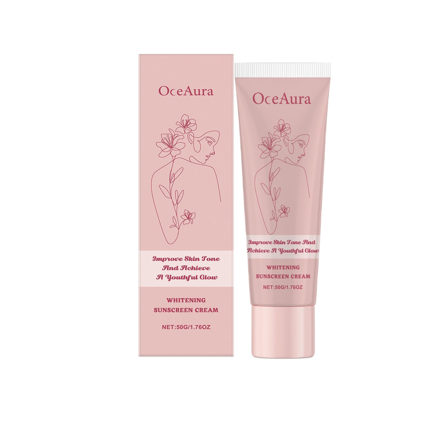 Facial Body Moisturizing And Nourishing Brightening Skin Color UV Isolation Neck Cream