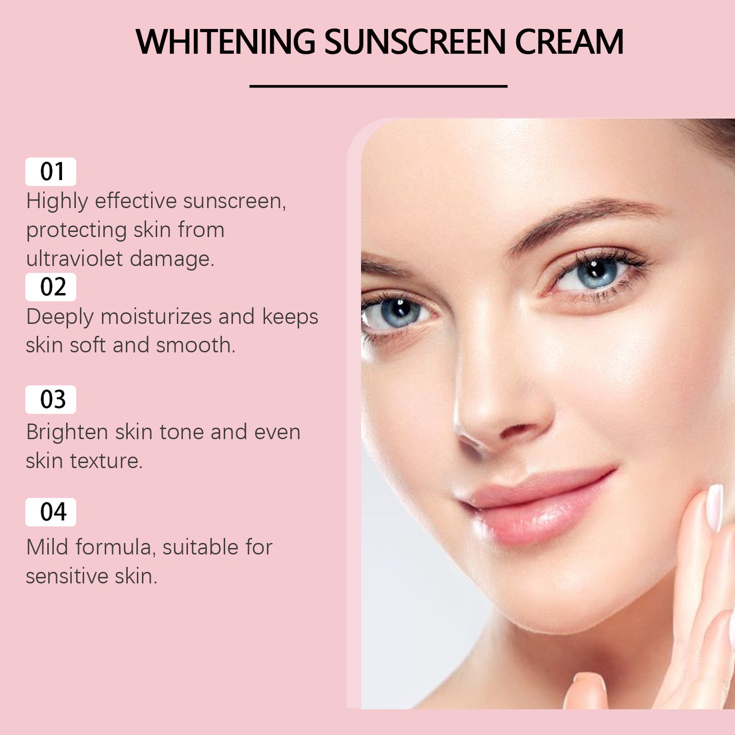 Facial Body Moisturizing And Nourishing Brightening Skin Color UV Isolation Neck Cream