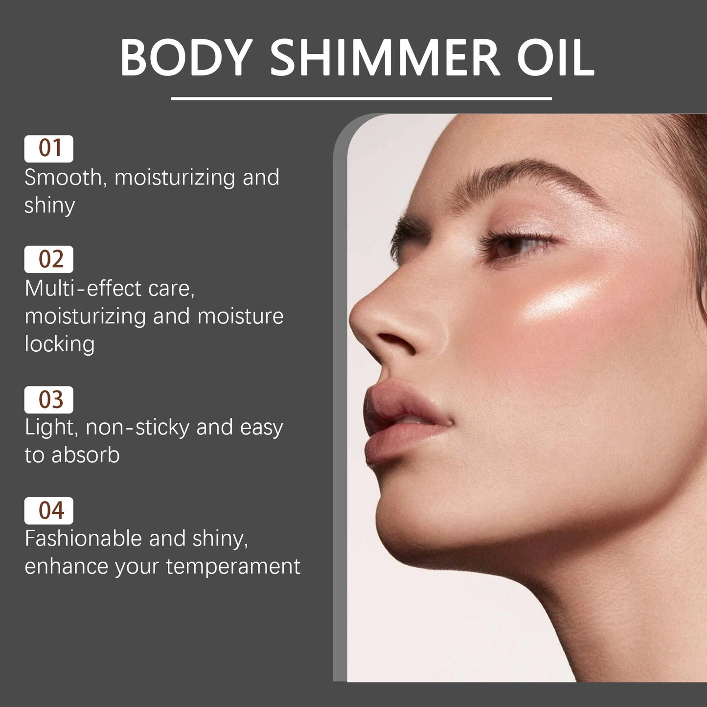 Body Oil Facial Liquid Highlights