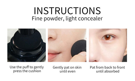 Mushroom-shaped Haircut Cream Light And Brightening Smear-proof Makeup