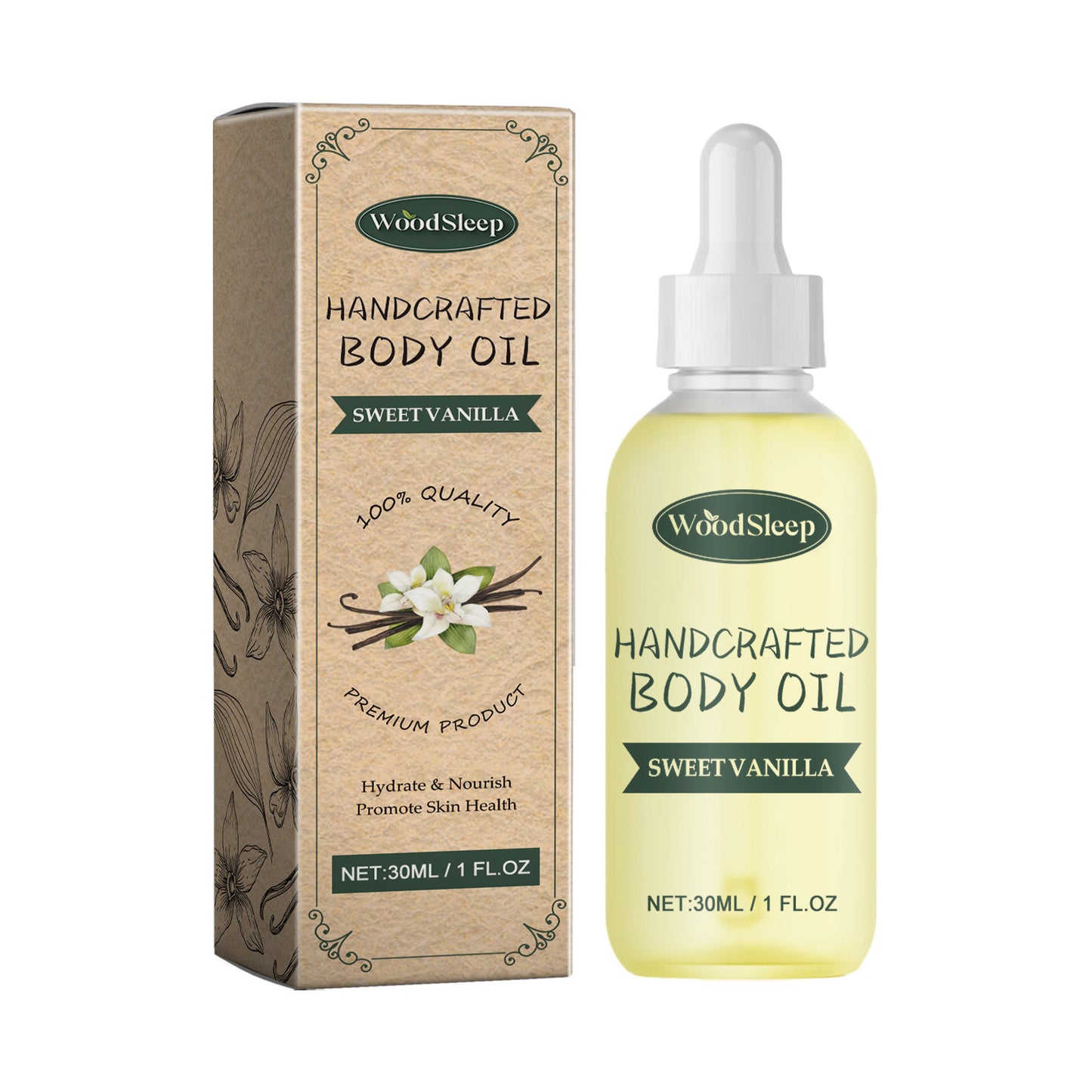 Coconut Cream Pie Handcrafted Body Oil