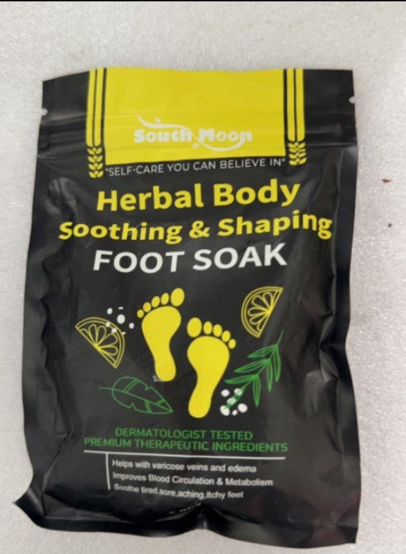 Herbal Shaped Foot Bath Bag