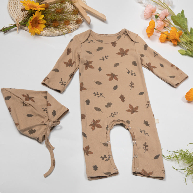 Summer New Products Baby Jumpsuit Baby Long-sleeved Cotton Romper For Boys And Girls