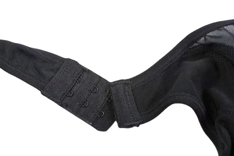 New Chest Buckle Bra Women's Adjustable Underwear Vest Without Steel Ring Gather Bra Sports Thin Section Yoga Anti