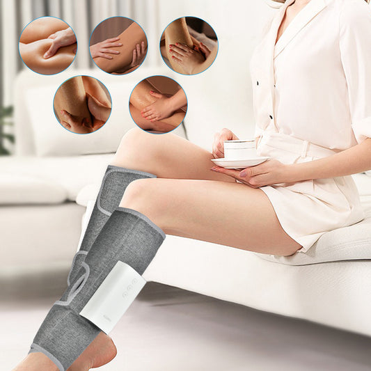 Amazon Hot Selling Usb Charging Home Hot Compress Leg Foot Massager Portable Air Sore Wave Leg Massager