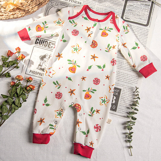 Summer New Products Baby Jumpsuit Baby Long-sleeved Cotton Romper For Boys And Girls