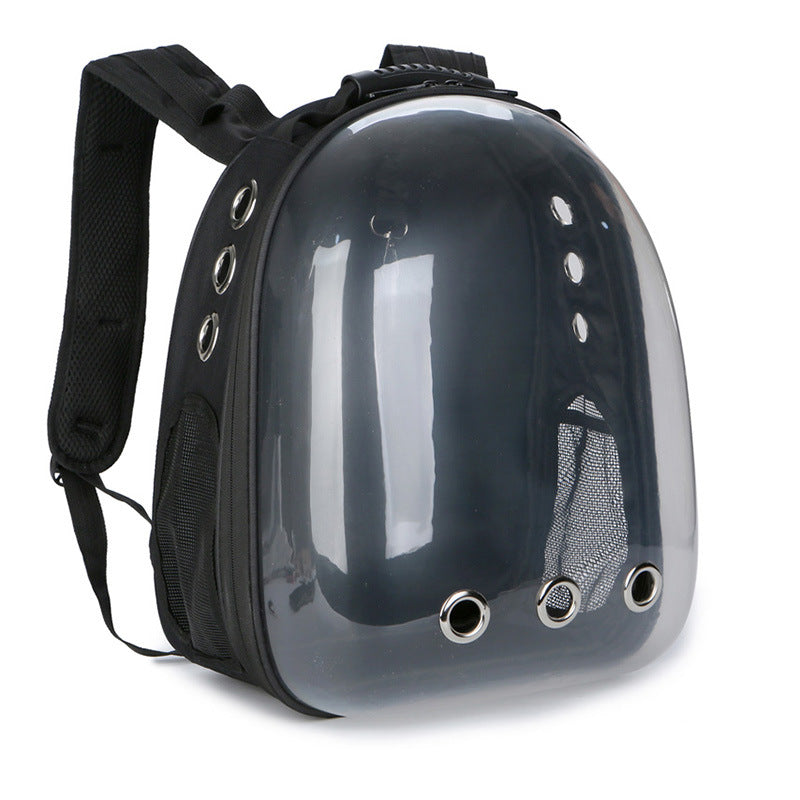 Spot New Pet Outing Bag Portable Space Capsule Transparent Cat Backpack