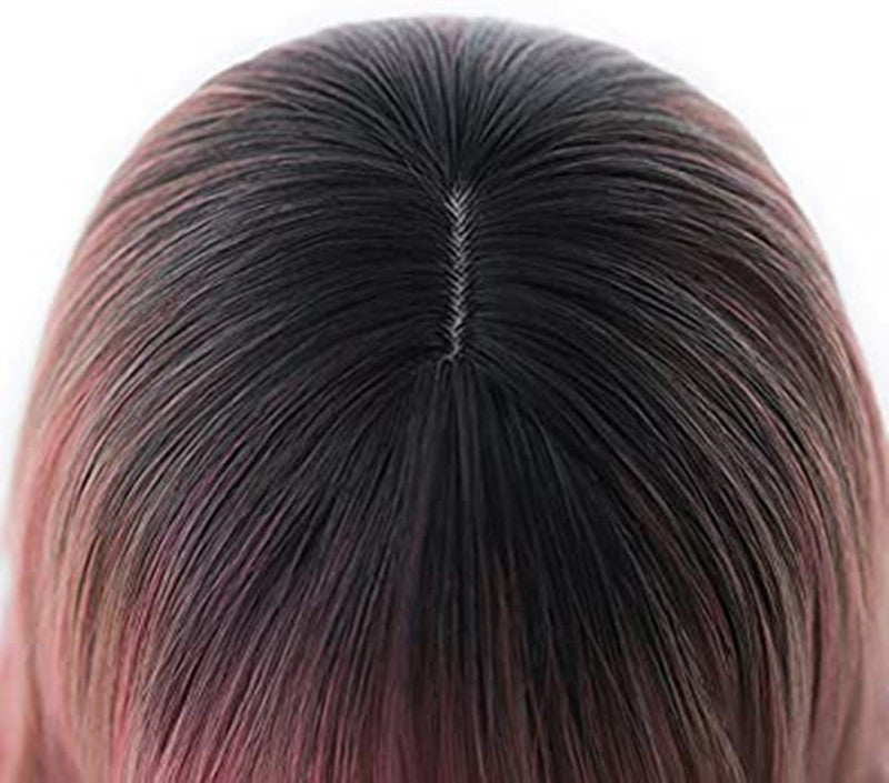 Wigs European And American Fashion Wigs New Products Dyeing Highlighting Multicolor Gradient Long Curly Hair Set Wig Headgear Wholesale