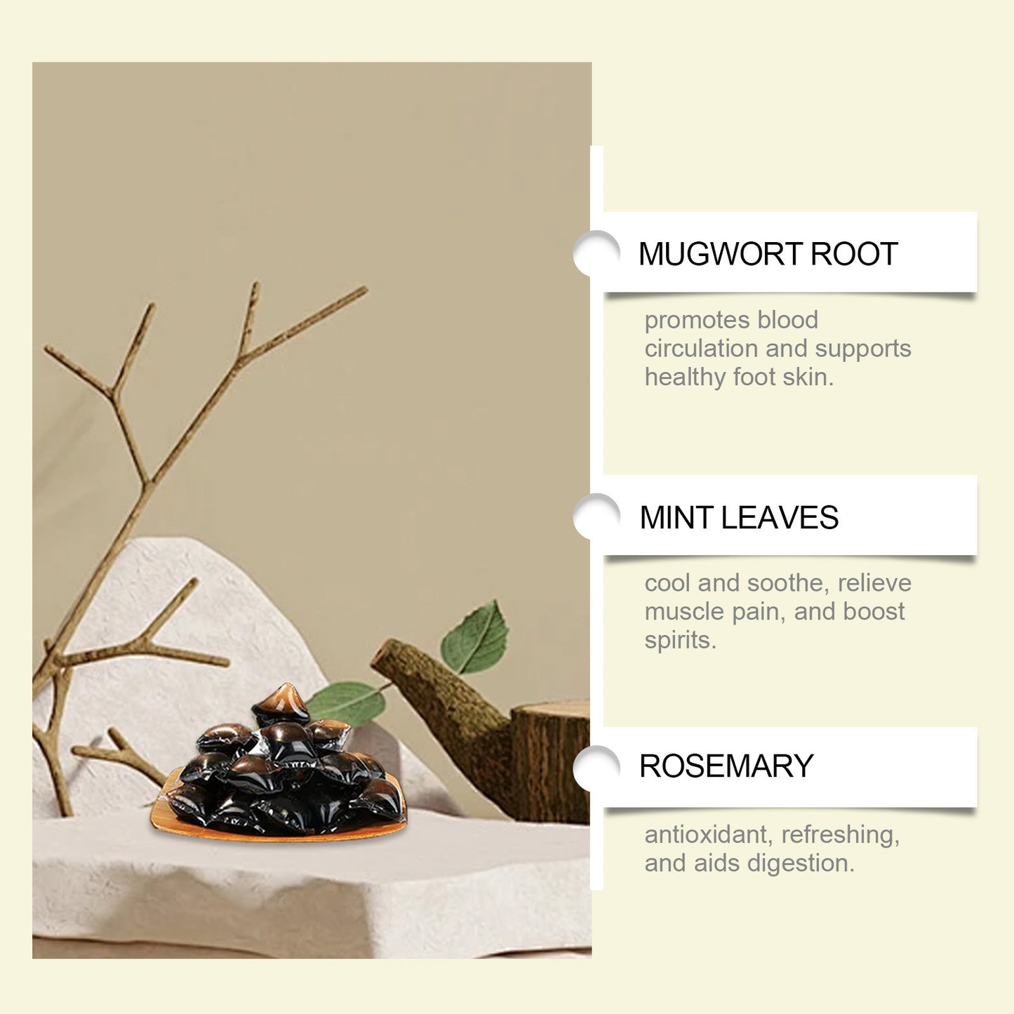 Herbal Foot Bath Gentle Care Soothing Leg Condensate Beads