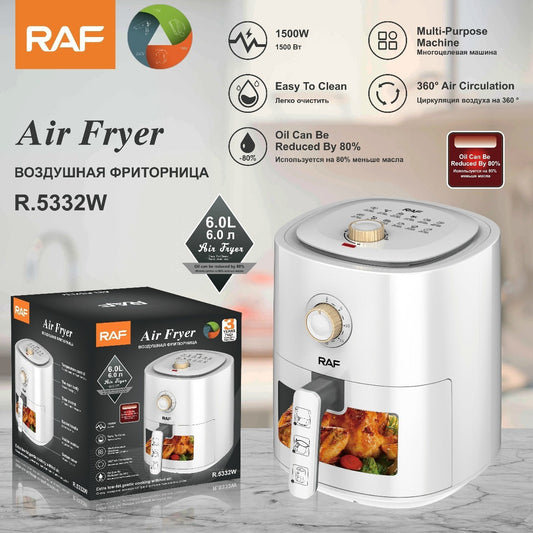 Visual Air Fryer Household Multifunctional Oven 4L Large Capacity Automatic Electric Fryer