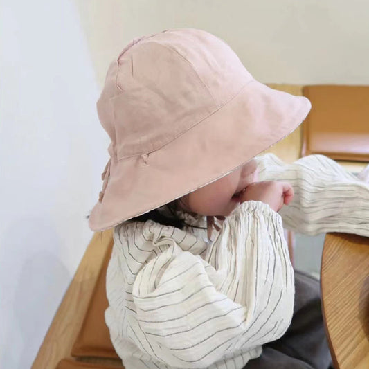 Summer New Ins Children Sun Hat Printed UV Protection Baby Sunscreen Hat Baby Sun Hat