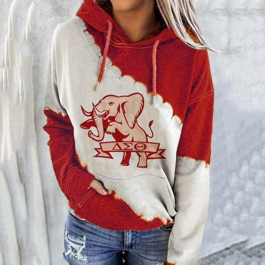 European And American Long-sleeved Hooded Sweater Women's Street Football Uni Long-sleeved Pullover Love Hoodie