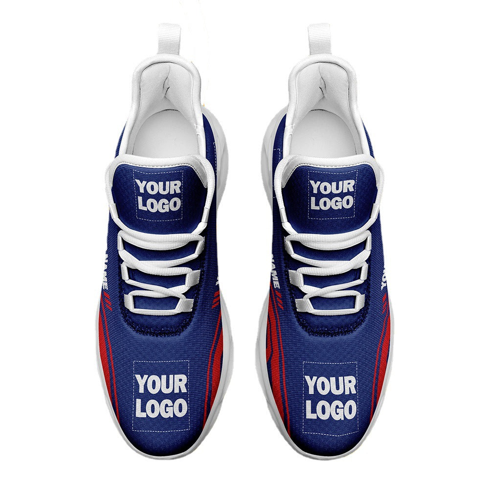 New Sports Blade Shoes Mesh Breathable Casual Running Shoes Men's Student Single Shoes A Pair Of Logo