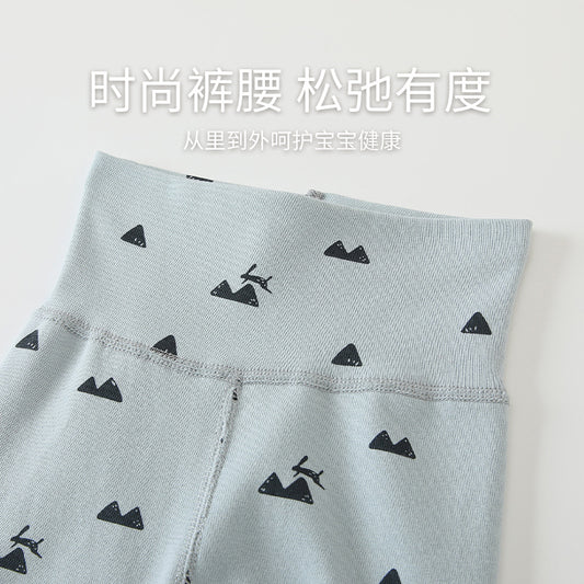 New Baby Boneless Suit Pure Cotton Baby Home Wear Nordic Style Children's Warm Clothes