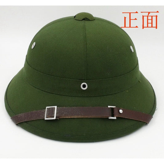 Vietnam Green Hat Camouflage Hat Helmet With Mesh Hat Performance Props Helmet Sun Hat Sun Hat Outdoor Sports Hat