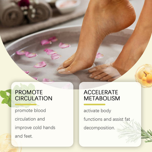 Herbal Foot Bath Gentle Care Soothing Leg Condensate Beads