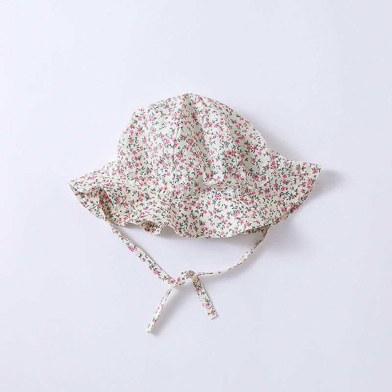 Girl Baby Jumpsuit Summer New Children's Flower Sling Floral Romper Baby Thin Section Sleeveless Long Crawl