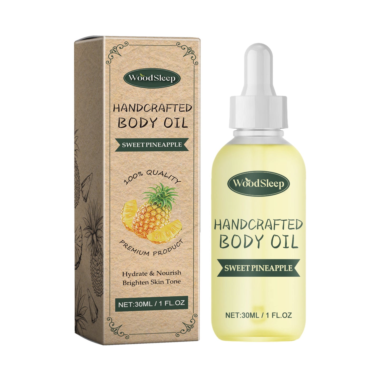 Coconut Cream Pie Handcrafted Body Oil