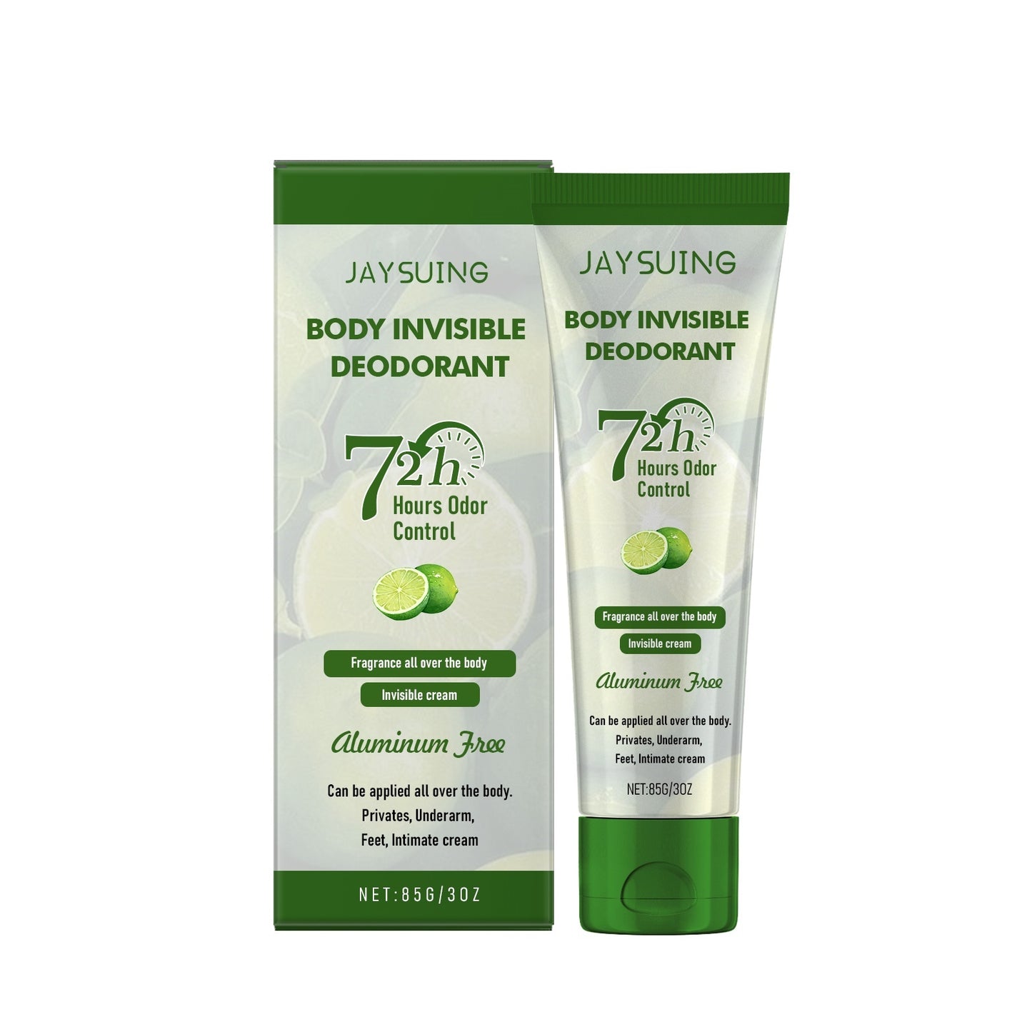 Body Anti Sweating And Deodorizing Cream