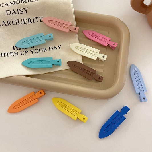 Cream Color Makeup Clip Girly Heart Candy Color Hairpin