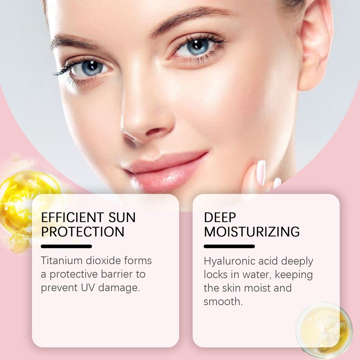Facial Body Moisturizing And Nourishing Brightening Skin Color UV Isolation Neck Cream