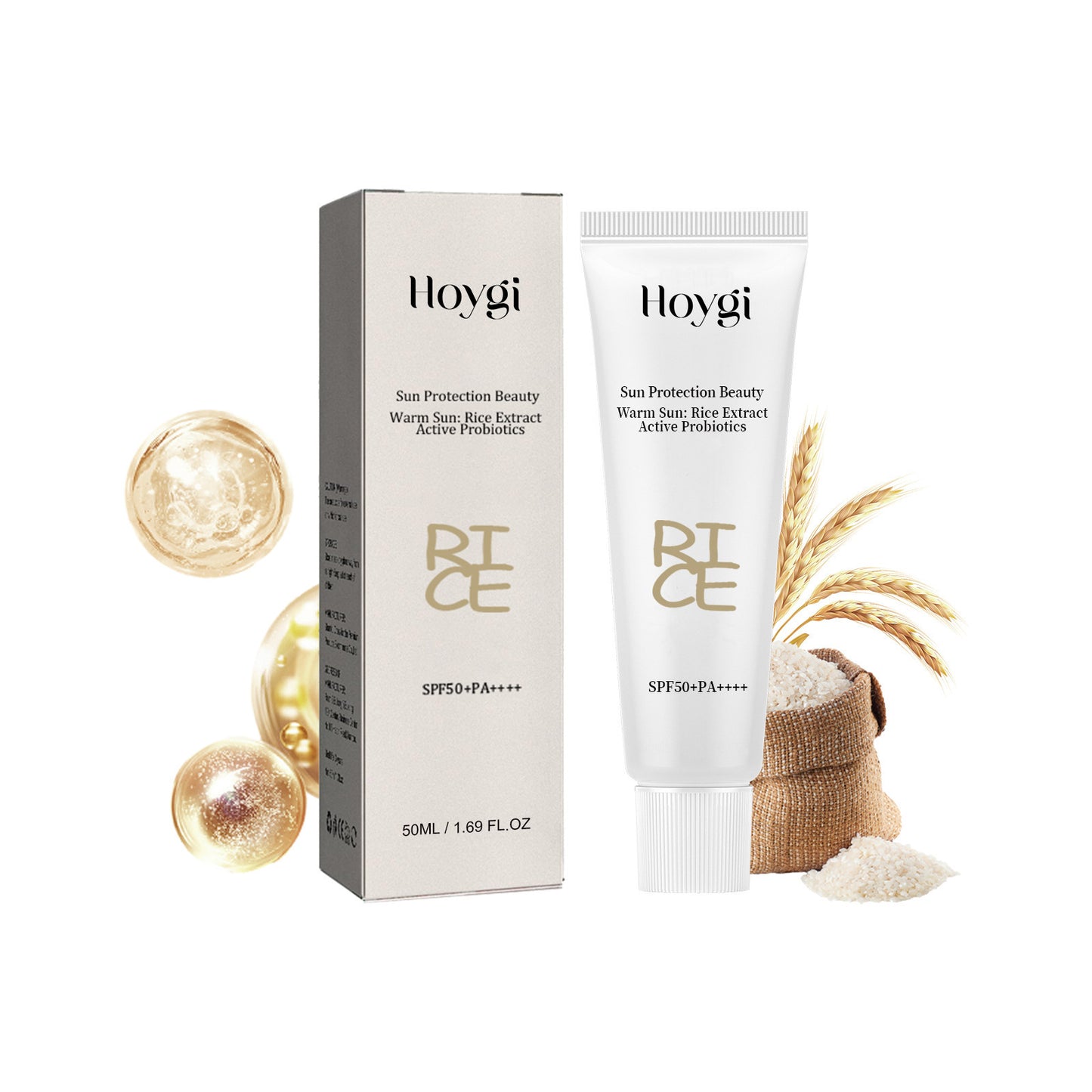 Rice Probiotics Protective Cream Moisturizing Body Skin