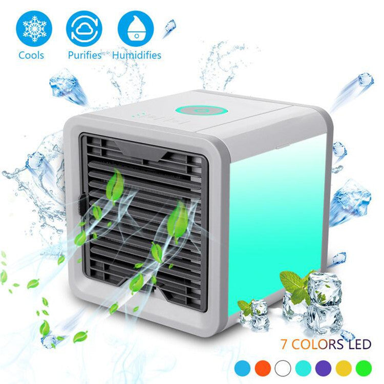 Air Cooler Household USB Mini Fan Portable Office Dormitory Small Air Conditioner