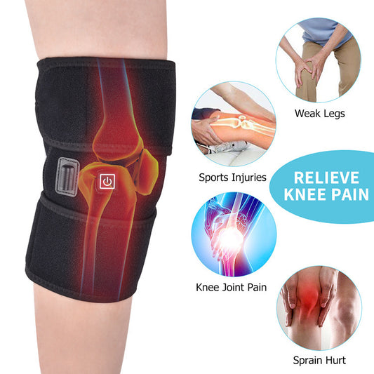 Winter Health Athletes Knee Pads Electric Heating Knee Pads