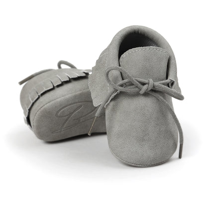 Small seven baby shoes leather soft baby shoes soft socks spring new