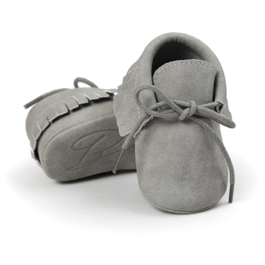 Small seven baby shoes leather soft baby shoes soft socks spring new