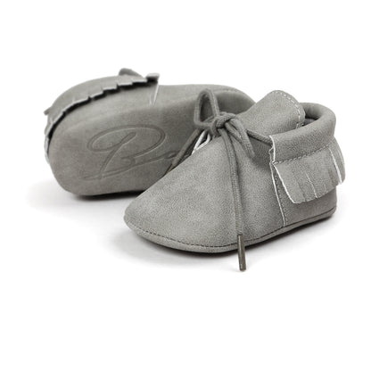 Small seven baby shoes leather soft baby shoes soft socks spring new