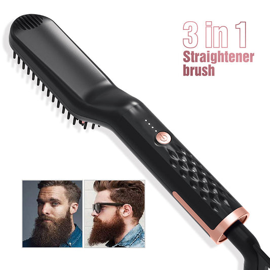 Amazon New Multifunctional Men&#039;s Personal Care Straight Hair Comb Hair Style Comb Beard Styling Comb