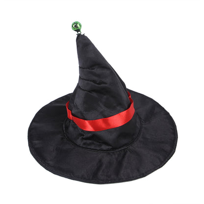 Amazon New Halloween Cloak Set Pet Dog Cloak Cat Cloak Hat Set Decorations