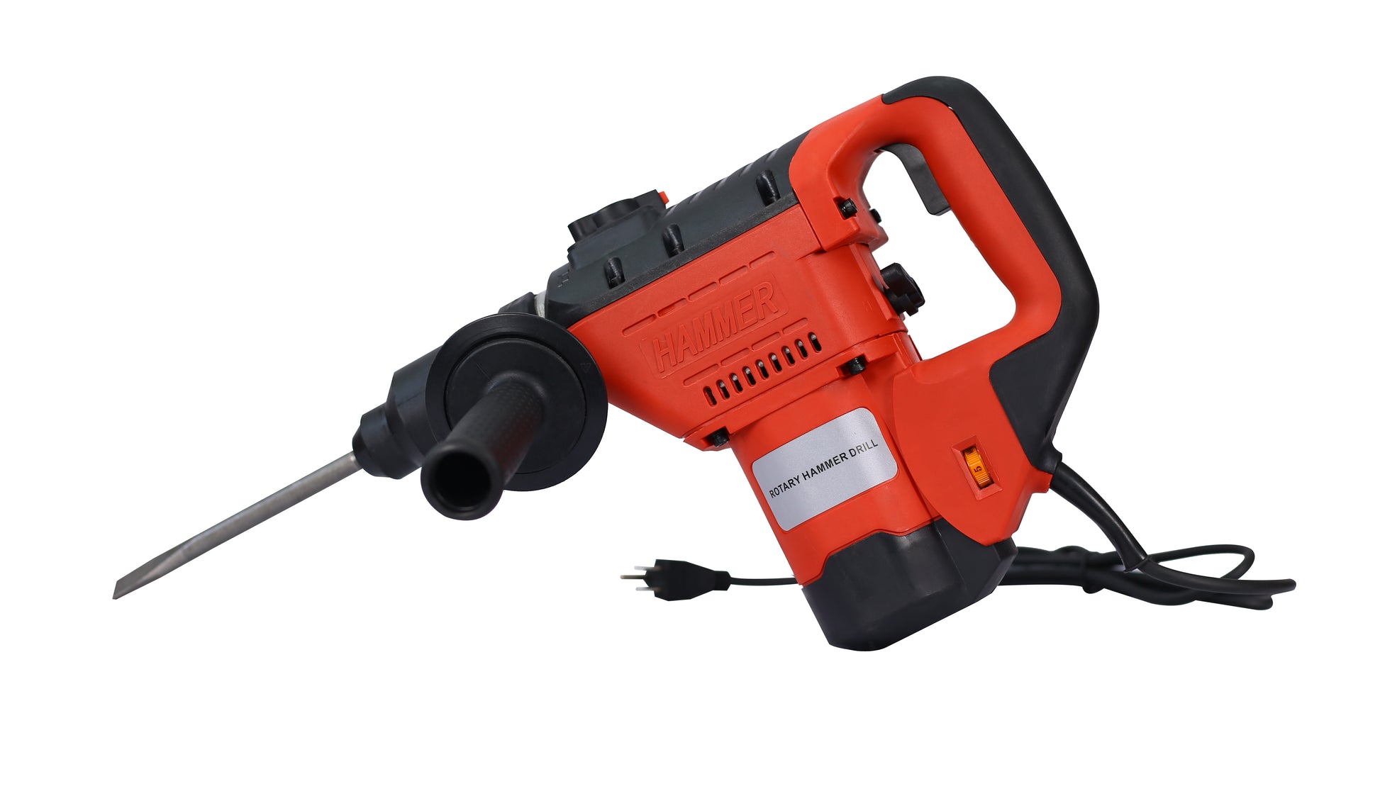 Rotary Hammer 1100W(Red + Black) 1-1/2&quot;  SDS Plus Rotary Hammer Drill 3 Functions