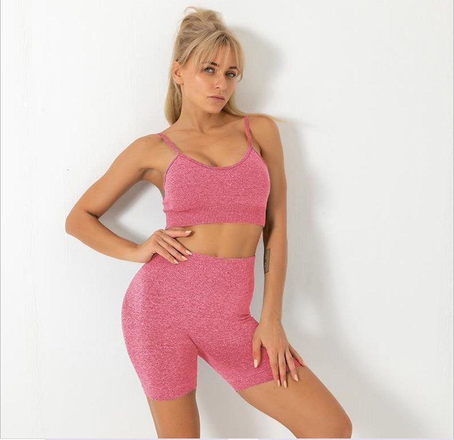 New Yoga Vest &amp; Shorts Suit