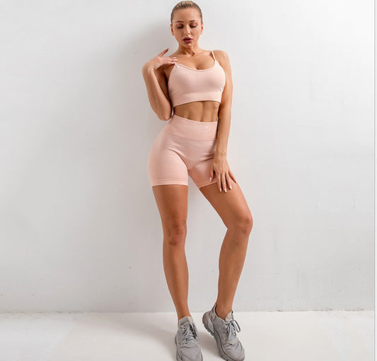 New Yoga Vest &amp; Shorts Suit