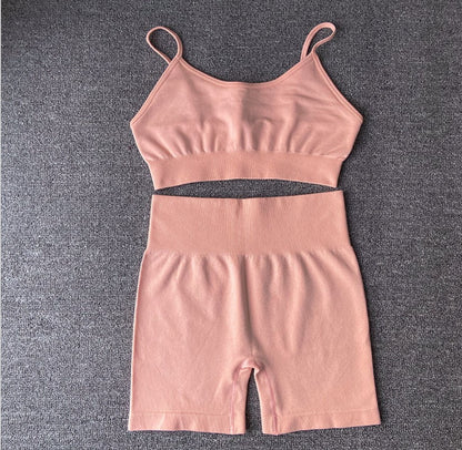 New Yoga Vest &amp; Shorts Suit