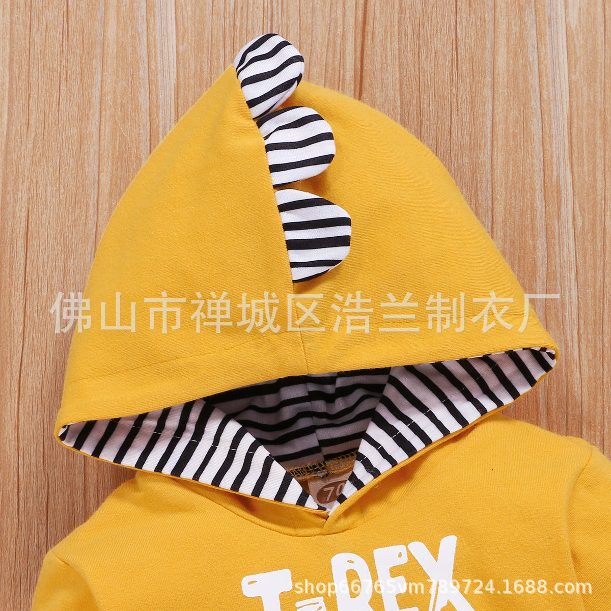 Cross-border Children&#039;s Clothing European And American Style Autumn And Winter New Products Solid Color Letters Boys Hooded Pullovers Animal Printing Foreign Trade Wholesale