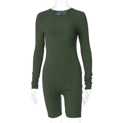 European And American Hot Products 2023 Spring Women&#039;s Leggings New Knitted Slim Fit Buttocks Sports Yoga Jumpsuit