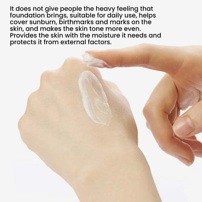 Light Makeup Cover Fleck Moisturizing Skin Brightening  Cream