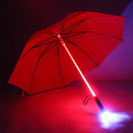 LED Mid-bar Luminous Manual Umbrella Colorful Creative Light