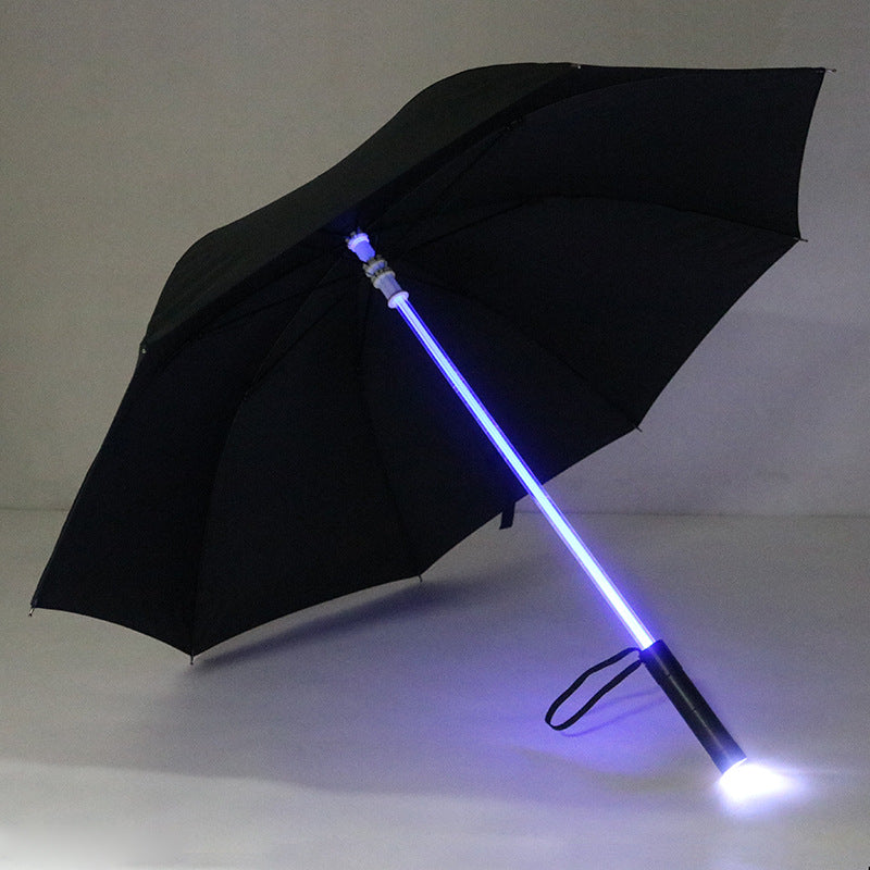 LED Mid-bar Luminous Manual Umbrella Colorful Creative Light