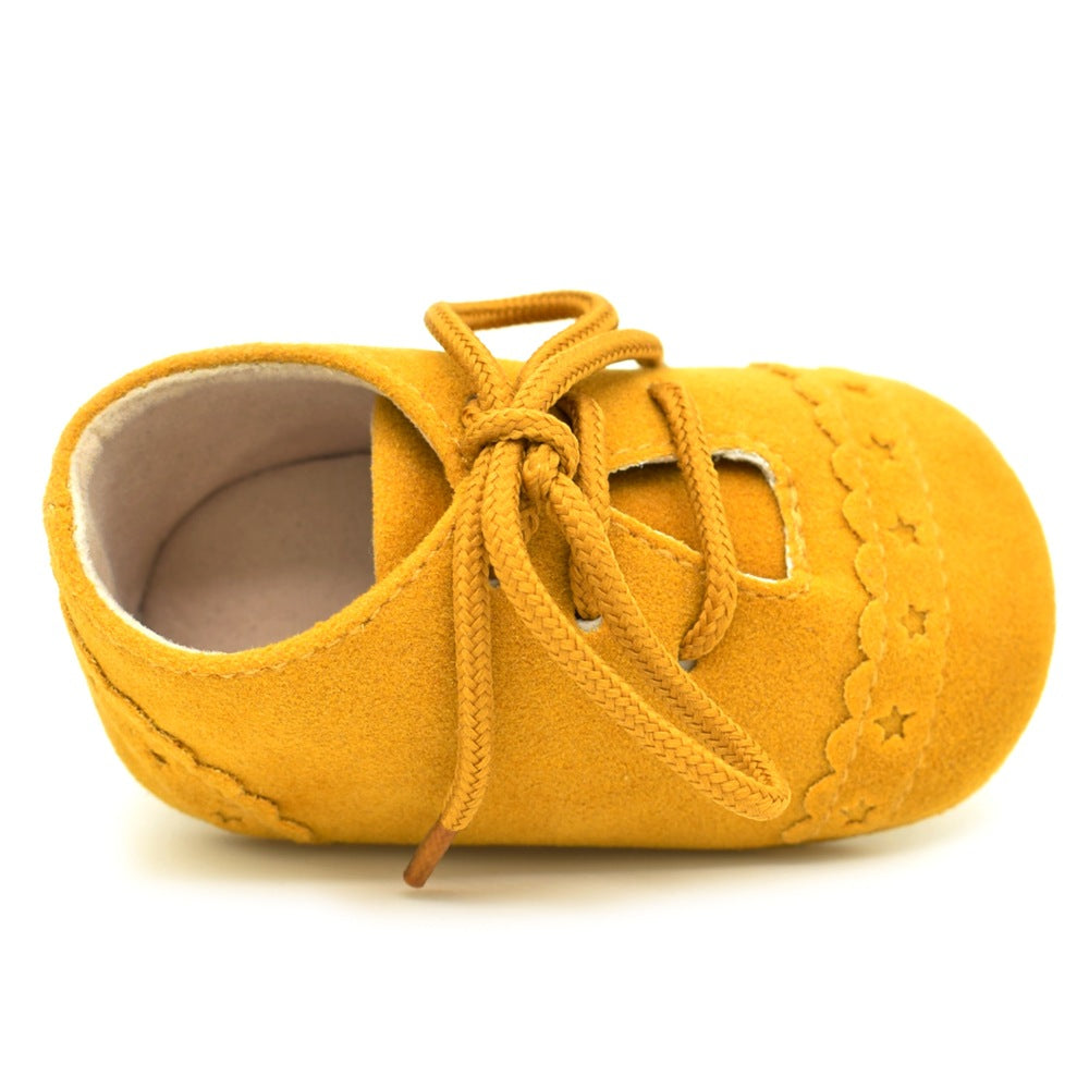 Baby Shoes Spring And Autumn Flashing Lace Leisure 0-1 Year Old Baby Toddler Shoes Soft Sole Baby Shoes D701