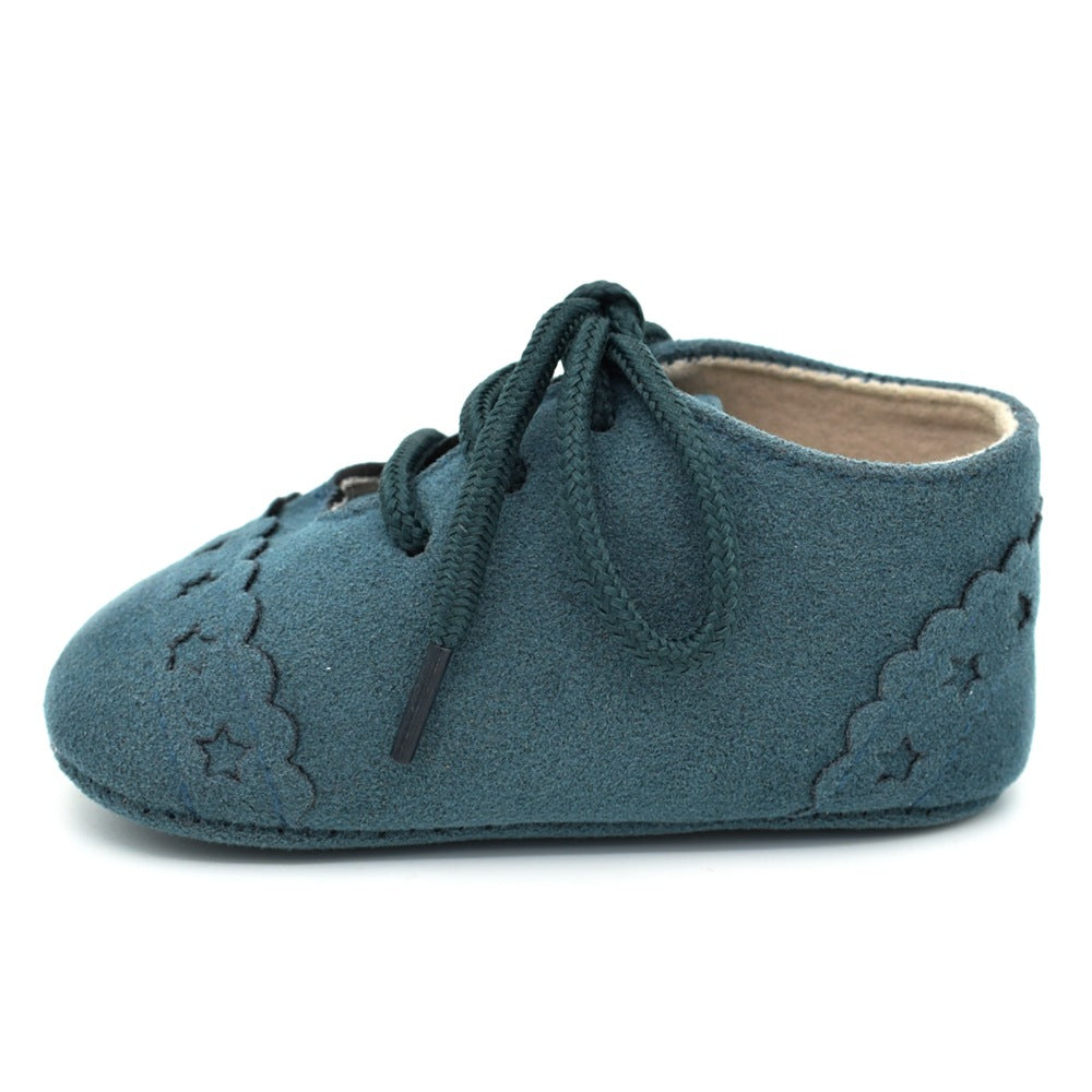 Baby Shoes Spring And Autumn Flashing Lace Leisure 0-1 Year Old Baby Toddler Shoes Soft Sole Baby Shoes D701