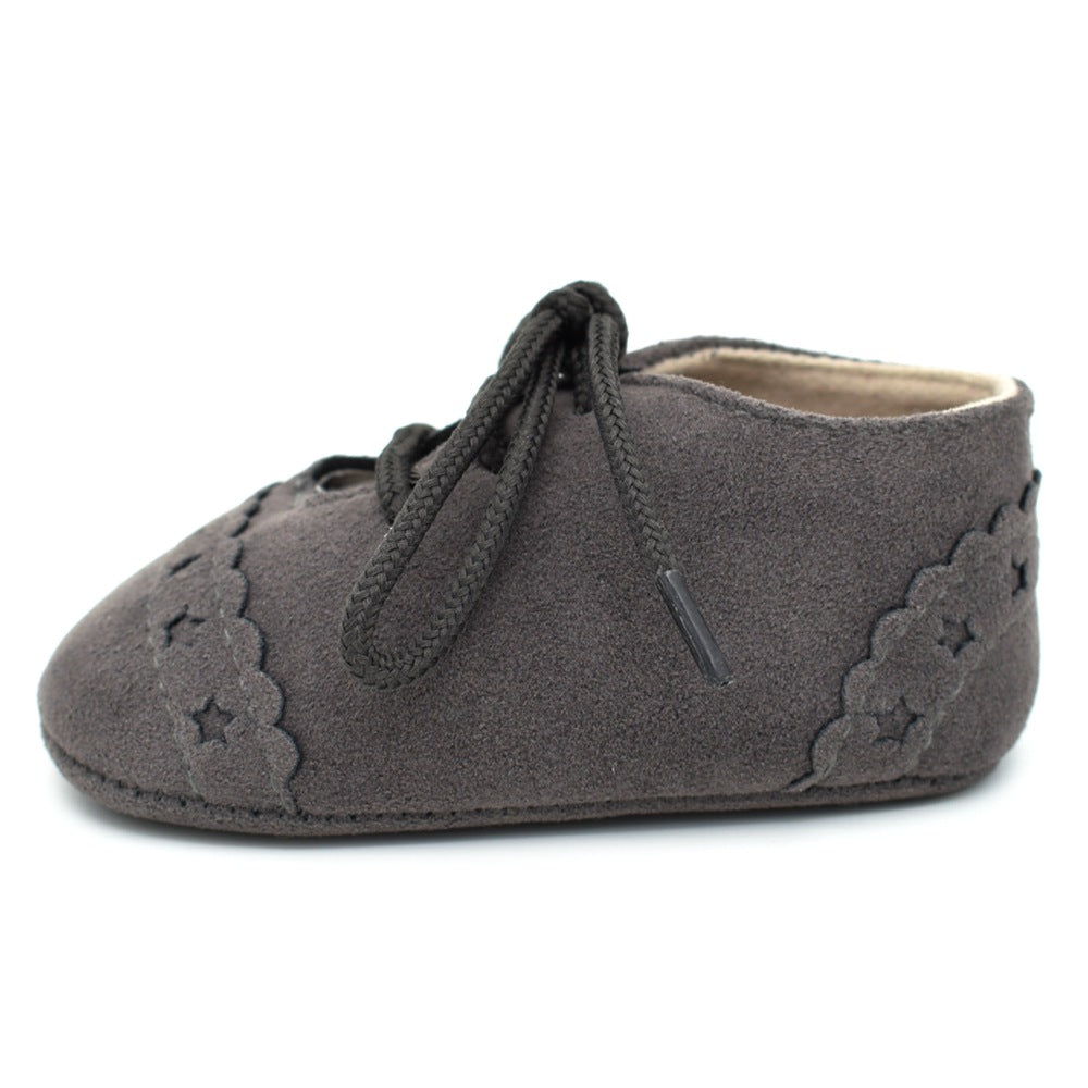 Baby Shoes Spring And Autumn Flashing Lace Leisure 0-1 Year Old Baby Toddler Shoes Soft Sole Baby Shoes D701